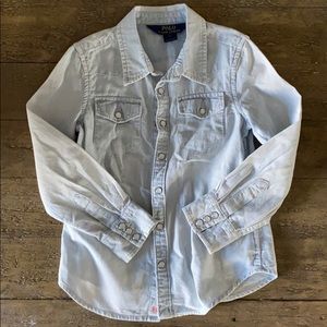 Polo Ralph Lauren girl’s denim shirt